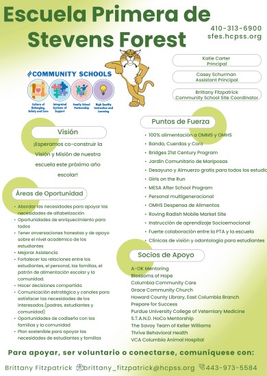 Consulte los resultados de nuestra Evaluación de necesidades escolares comunitarias del año pasado