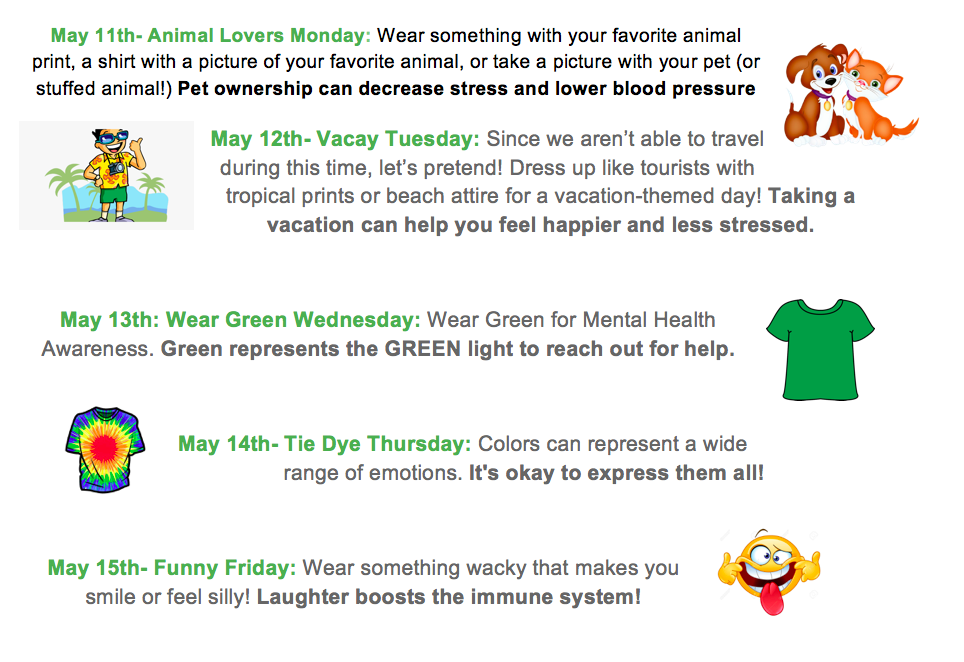 Picture of Virtual Spirit Week Details