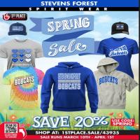 Spring Spirit Wear Sale information
